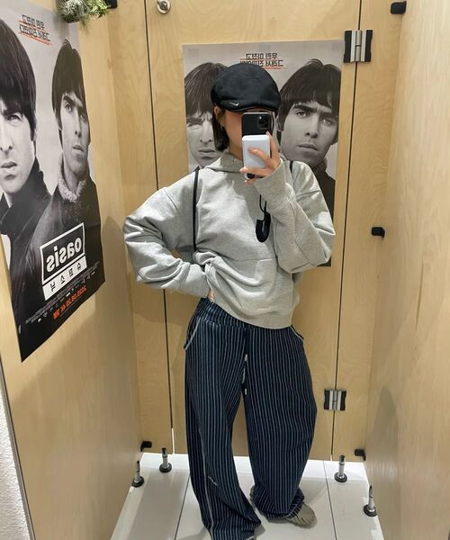 XERO（ゼロ）の「コアクロップフィンガーホールフード [メランジグレー]（パーカー・レディース・その他・MEDIUM/LARGE/X-LARGE/SMALL）」の16枚目の写真