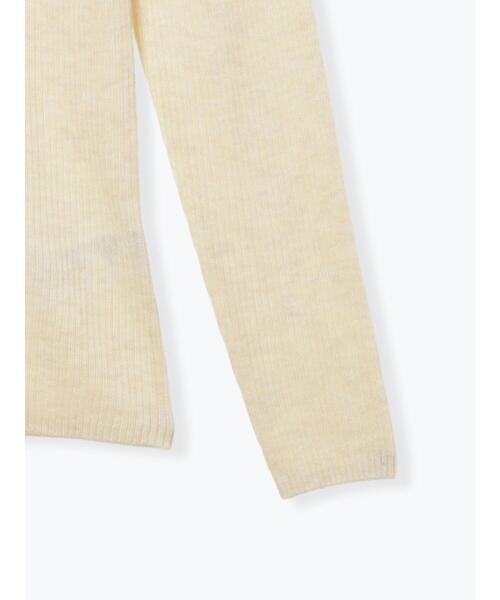 Samansa Mos2(サマンサ モスモス)の「【マシンウォッシャブル】リブタートルネックニット(ニット/セーター・レディース・オフホワイト/チャコールグレー/グレー/キナリ・F)」の17枚目の写真