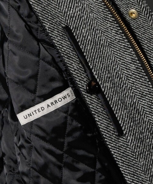 UNITED ARROWS（ユナイテッドアローズ）の「ヘリンボーン ミドルレングス フィールドジャケット（その他アウター・メンズ・ブラック・L/XL/S/M）」の17枚目の写真