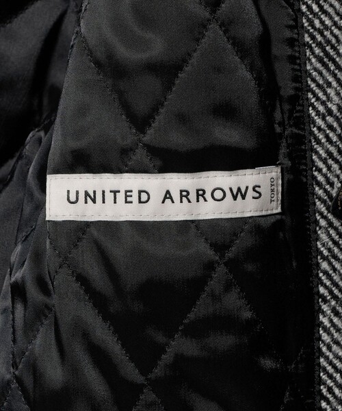 UNITED ARROWS（ユナイテッドアローズ）の「ヘリンボーン ミドルレングス フィールドジャケット（その他アウター・メンズ・ブラック・L/XL/S/M）」の20枚目の写真