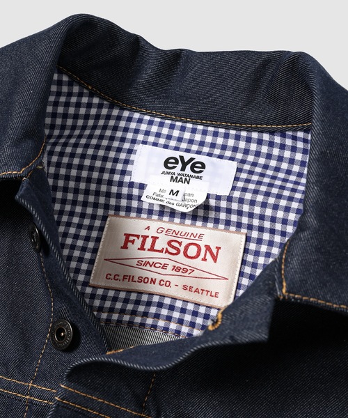 eYe JUNYA WATANABE MAN（アイジュンヤワタナベマン）の「『FILSON』 W-NAME JACKET（ブルゾン・メンズ・インディゴブルー・XS/S/M/L）」の7枚目の写真
