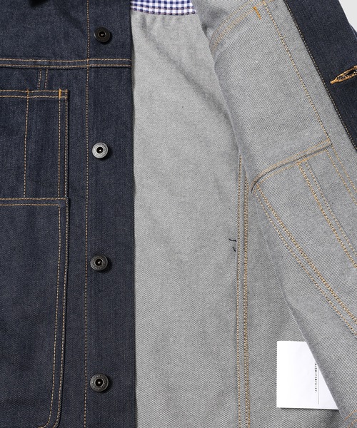 eYe JUNYA WATANABE MAN（アイジュンヤワタナベマン）の「『FILSON』 W-NAME JACKET（ブルゾン・メンズ・インディゴブルー・XS/S/M/L）」の2枚目の写真