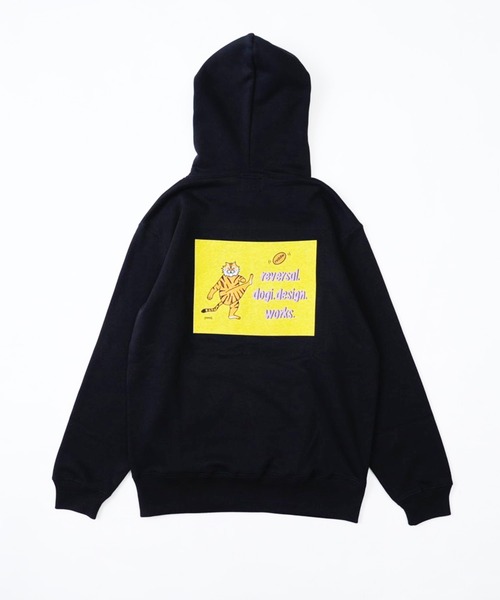 reversal.dogi.design.works(リバーサル・ドーギ・デザイン・ワークス)の「<reversal/リバーサル>Warfield TORAISHI TAIGA HOODIE(パーカー・メンズ・ブラック・MEDIUM/LARGE/X-LARGE/XX-LARGE)」の5枚目の写真