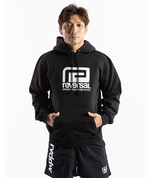 reversal.dogi.design.works(リバーサル・ドーギ・デザイン・ワークス)の「<reversal/リバーサル>Warfield TORAISHI TAIGA HOODIE(パーカー・メンズ・ブラック・MEDIUM/LARGE/X-LARGE/XX-LARGE)」の7枚目の写真