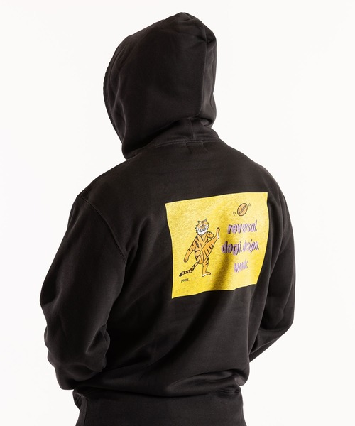 reversal.dogi.design.works(リバーサル・ドーギ・デザイン・ワークス)の「<reversal/リバーサル>Warfield TORAISHI TAIGA HOODIE(パーカー・メンズ・ブラック・MEDIUM/LARGE/X-LARGE/XX-LARGE)」の9枚目の写真