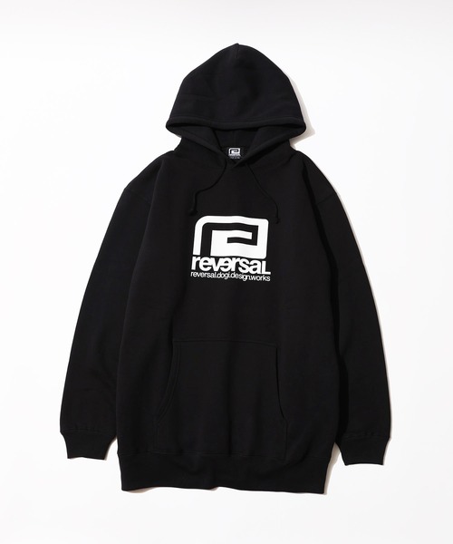 reversal.dogi.design.works(リバーサル・ドーギ・デザイン・ワークス)の「<reversal/リバーサル>Warfield TORAISHI TAIGA HOODIE(パーカー・メンズ・ブラック・MEDIUM/LARGE/X-LARGE/XX-LARGE)」の2枚目の写真