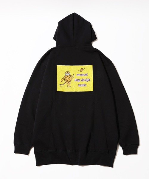 reversal.dogi.design.works(リバーサル・ドーギ・デザイン・ワークス)の「<reversal/リバーサル>Warfield TORAISHI TAIGA HOODIE(パーカー・メンズ・ブラック・MEDIUM/LARGE/X-LARGE/XX-LARGE)」の11枚目の写真
