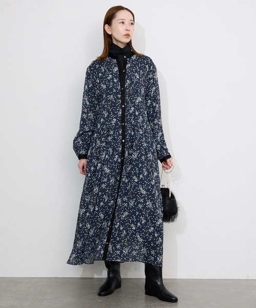 Bicolor Flower ワンピース（ワンピース）｜SLOBE IENA