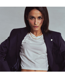 ERER（エルエル）の「スターリベットベーシックジャケット ネイビー（テーラードジャケット）」