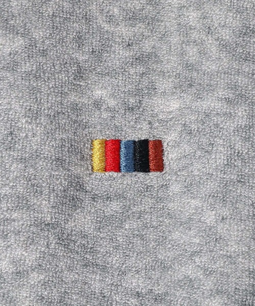 Paul Smith（ポールスミス）の「【リラクシングウェア】アーティストストライプポイント パーカ【853292 7129】（パーカー・メンズ・グレー/グリーン/ブラック・MEDIUM/LARGE）」の4枚目の写真