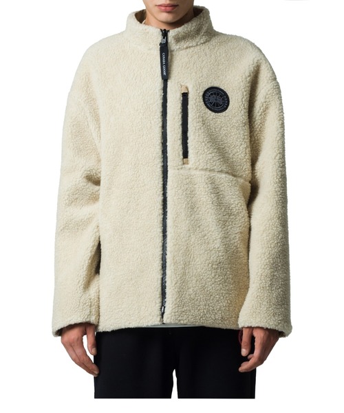 CANADA GOOSE(カナダグース)の「KINROSS REVERSIBLE FLEECE JACKET BLACK LABEL FUSION(その他アウター・メンズ・ホワイト・MEDIUM/X-LARGE)」の1枚目の写真