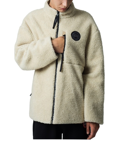 CANADA GOOSE(カナダグース)の「KINROSS REVERSIBLE FLEECE JACKET BLACK LABEL FUSION(その他アウター・メンズ・ホワイト・MEDIUM/X-LARGE)」の5枚目の写真