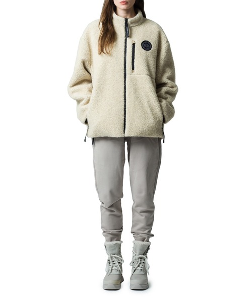 CANADA GOOSE(カナダグース)の「KINROSS REVERSIBLE FLEECE JACKET BLACK LABEL FUSION(その他アウター・メンズ・ホワイト・MEDIUM/X-LARGE)」の6枚目の写真