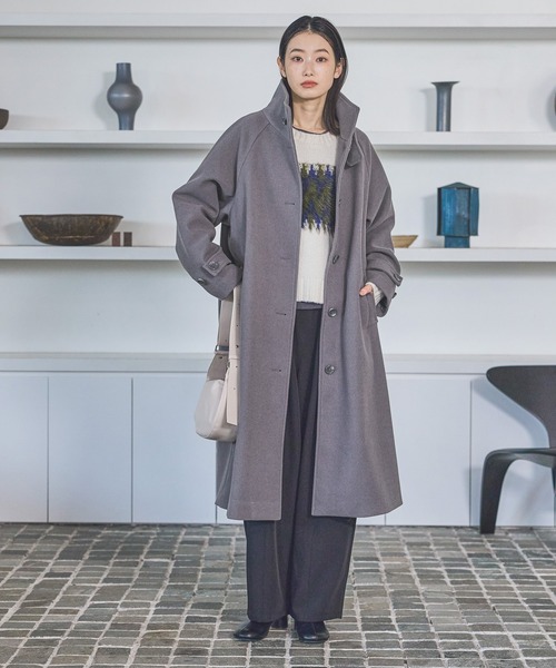 LAKOLE(ラコレ)の「ノルディック風柄ニットプルオーバー / 611793(ニット/セーター・レディース・アイボリー/ブラウン/チャコール・FREE)」の5枚目の写真