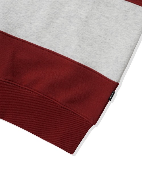 codegraphy(コードグラフィー)の「Small Square Logo Stripe Rugby Man-to-Man CBEWUTL030(Tシャツ/カットソー・メンズ・バーガンディー/ブルー/オリーブ・SMALL/MEDIUM/LARGE)」の9枚目の写真