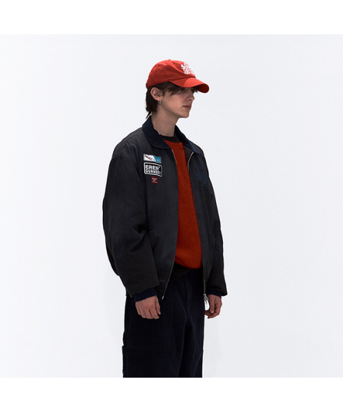 ERER（エルエル）の「[UN] メカニックヴィンテージジャケット チャコール（ブルゾン・レディース・チャコール・2/3/4/5）」の8枚目の写真