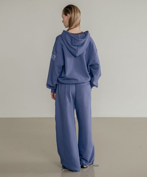 SSIN AND LEE（シンアンドリー）の「(W) ラスティコットンスウェットフードTシャツブルー（パーカー・レディース・その他・F）」の12枚目の写真
