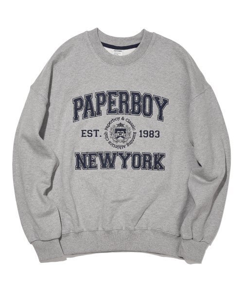 PAPERBOY(ペーパーボーイ)の「ニューヨークアーチスウェットシャツ-メランジ(スウェット・レディース・その他・MEDIUM/SMALL/X-LARGE/LARGE)」の1枚目の写真