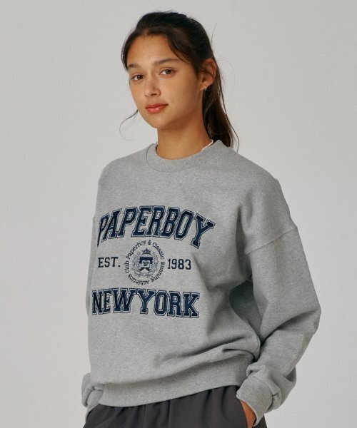 PAPERBOY(ペーパーボーイ)の「ニューヨークアーチスウェットシャツ-メランジ(スウェット・レディース・その他・MEDIUM/SMALL/X-LARGE/LARGE)」の3枚目の写真