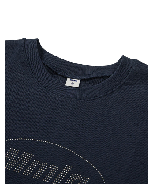 MMLG（エムエムエルジー）の「[Mmlg] COLOR BUTTON SWEAT (AUTHENTIC NAVY)（スウェット・レディース・その他・X-LARGE/SMALL/MEDIUM/LARGE）」の3枚目の写真