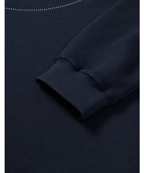 MMLG（エムエムエルジー）の「[Mmlg] COLOR BUTTON SWEAT (AUTHENTIC NAVY)（スウェット・レディース・その他・X-LARGE/SMALL/MEDIUM/LARGE）」の5枚目の写真