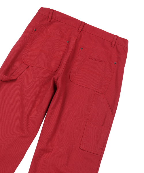 SUNDAY FRUIT MARKET（サンデーフルーツマーケット）の「SUNDAY CARPENTER PANT RED（その他パンツ・メンズ・その他・MEDIUM/LARGE）」の5枚目の写真