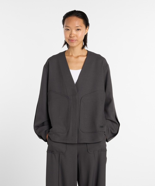 NB GREY ノーカラージャケット（ノーカラージャケット）｜New Balance