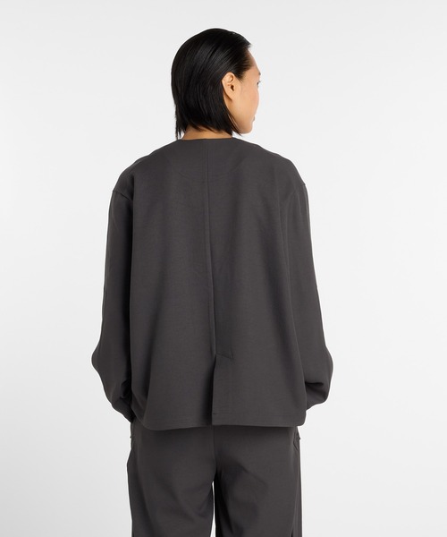 NB GREY ノーカラージャケット（ノーカラージャケット）｜New Balance