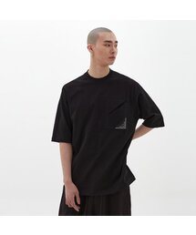 DGNAK（ディグナク）の「Bandana Cutting Pocket T-Shirt (Black)_ PC1TS1717（Tシャツ/カットソー）」