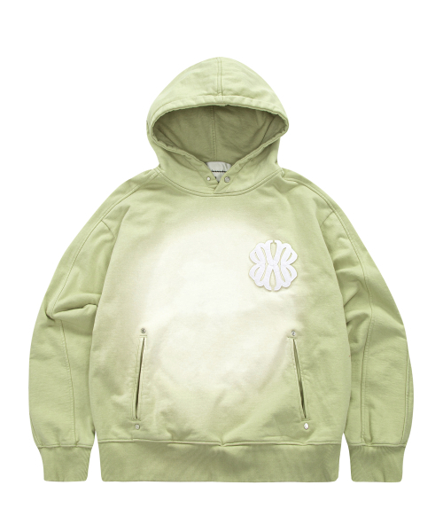 UNGIMMICK(アンジミック)の「WASHED HOODIE (PISTACHIO)(パーカー・メンズ・その他・MEDIUM/LARGE)」の1枚目の写真