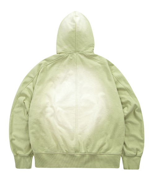 UNGIMMICK(アンジミック)の「WASHED HOODIE (PISTACHIO)(パーカー・メンズ・その他・MEDIUM/LARGE)」の2枚目の写真