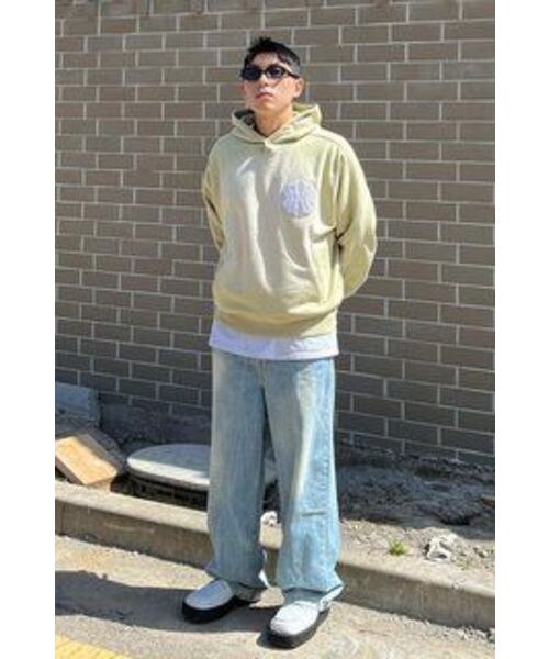 UNGIMMICK(アンジミック)の「WASHED HOODIE (PISTACHIO)(パーカー・メンズ・その他・MEDIUM/LARGE)」の8枚目の写真