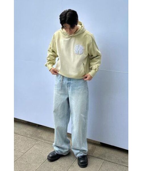 UNGIMMICK(アンジミック)の「WASHED HOODIE (PISTACHIO)(パーカー・メンズ・その他・MEDIUM/LARGE)」の9枚目の写真