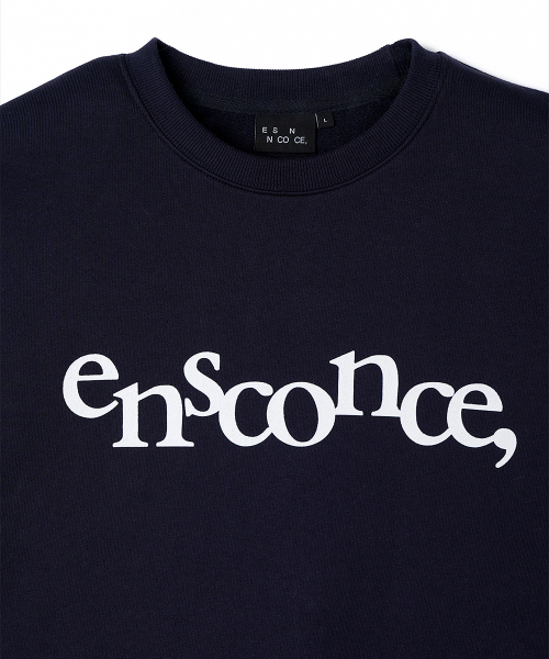 ESN（イーエスエヌ）の「EnScoNce グラフィックオーバーサイズスウェットシャツ ネイビー（スウェット・メンズ・その他・LARGE/MEDIUM）」の3枚目の写真