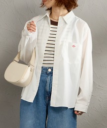 DANTON/ダントン] コットンシャンブレー ショートスリーブ ワーク