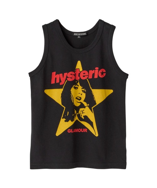 JOEY HYSTERIC(ジョーイヒステリック)の「HYSTERIC STAR タンクトップ(タンクトップ・キッズ・ホワイト系その他2/ブラック・MEDIUM/SMALL)」の2枚目の写真