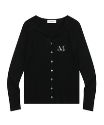 MUCENT | カリンオープンカラー ネックカーディガン (3カラー)(カーディガン/ボレロ)