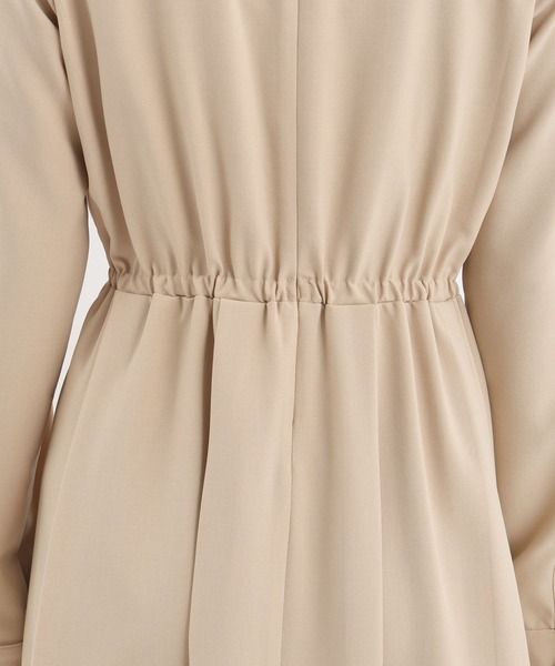 Andemiu（アンデミュウ）の「カシュクールワンピース630149（ワンピース・レディース・ブルーグレー/ベージュ/ネイビー・FREE）」の11枚目の写真