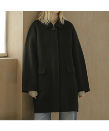 Handmade raglan wool half coat [KNFW04CT05]_[2color]