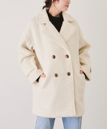 ✧︎新品✧︎ジャス　スタンダードPコート　ホワイト　S ピーコート（ホワイト/白色系）ファッション通販 - ZOZOTOWN