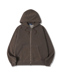 POLYGRAM（ポリグラム）の「600gピグメントフードジップアップ - 6カラー（パーカー）」