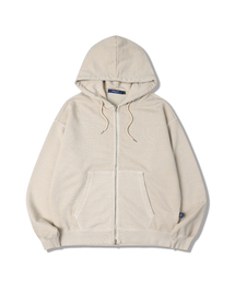 POLYGRAM（ポリグラム）の「600gピグメントフードジップアップ - 6カラー（パーカー）」