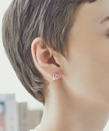 シルバー925 スウィートプレッツェルイヤリング