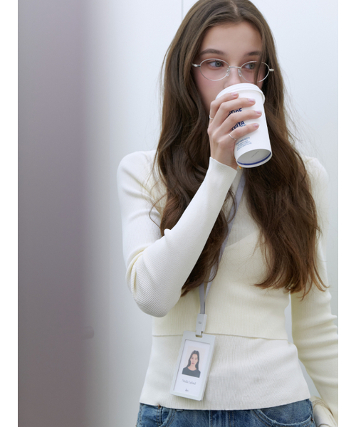RE_L(リエル)の「Villa bustier knit_2piece (ivory)(ニット/セーター・レディース・その他・FREE)」の3枚目の写真