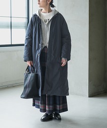 solamonat poche（ソラモナポッシェ）の「ステンカラーダウンコート（ダウンジャケット/コート）」