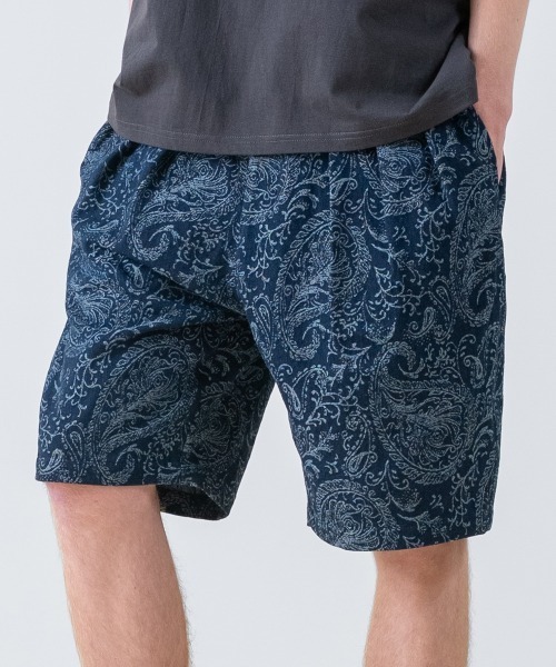 rehacer(レアセル)の「rehacer : Jacquard Denim Shorts / ジャガード デニム ショーツ(デニムパンツ・メンズ・インディゴブルー・LARGE/MEDIUM/SMALL)」の16枚目の写真
