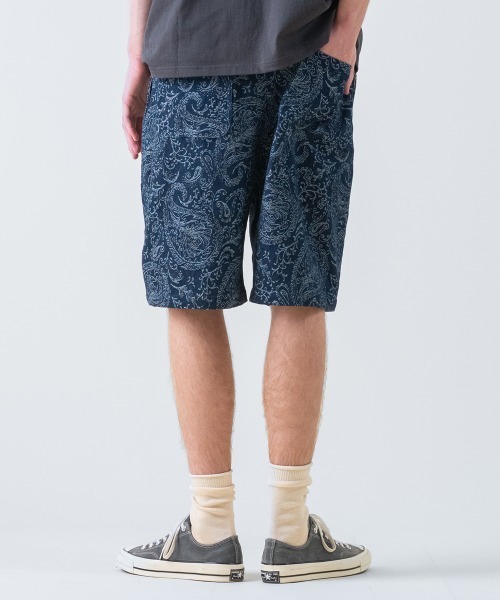 rehacer(レアセル)の「rehacer : Jacquard Denim Shorts / ジャガード デニム ショーツ(デニムパンツ・メンズ・インディゴブルー・LARGE/MEDIUM/SMALL)」の21枚目の写真