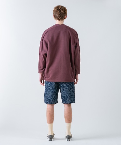 rehacer(レアセル)の「rehacer : Jacquard Denim Shorts / ジャガード デニム ショーツ(デニムパンツ・メンズ・インディゴブルー・LARGE/MEDIUM/SMALL)」の13枚目の写真
