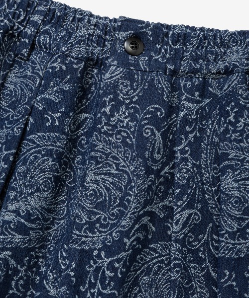 rehacer(レアセル)の「rehacer : Jacquard Denim Shorts / ジャガード デニム ショーツ(デニムパンツ・メンズ・インディゴブルー・LARGE/MEDIUM/SMALL)」の5枚目の写真