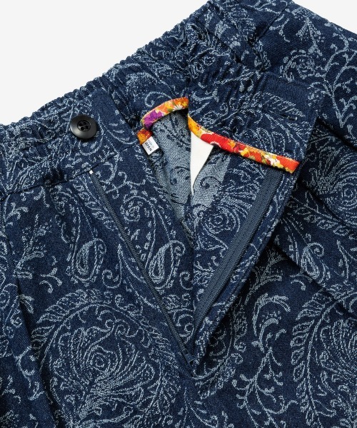 rehacer(レアセル)の「rehacer : Jacquard Denim Shorts / ジャガード デニム ショーツ(デニムパンツ・メンズ・インディゴブルー・LARGE/MEDIUM/SMALL)」の7枚目の写真